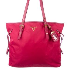 Genuine Prada Tessuto & Saffiano Nylon Tote
